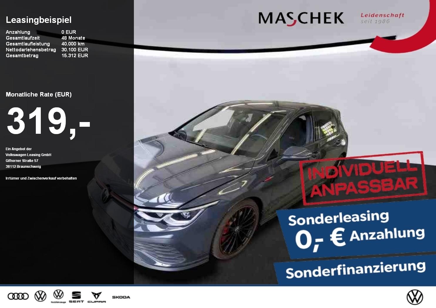 Volkswagen Golf GTI Clubsport *Sonderleasing* AKRAPOVIC ACC