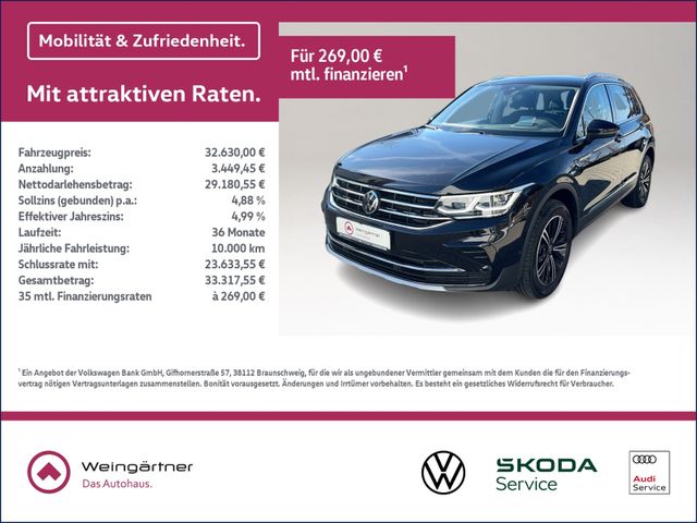 Tiguan 2.0 TDI Elegance 4Motion, AHK, Navi Disco