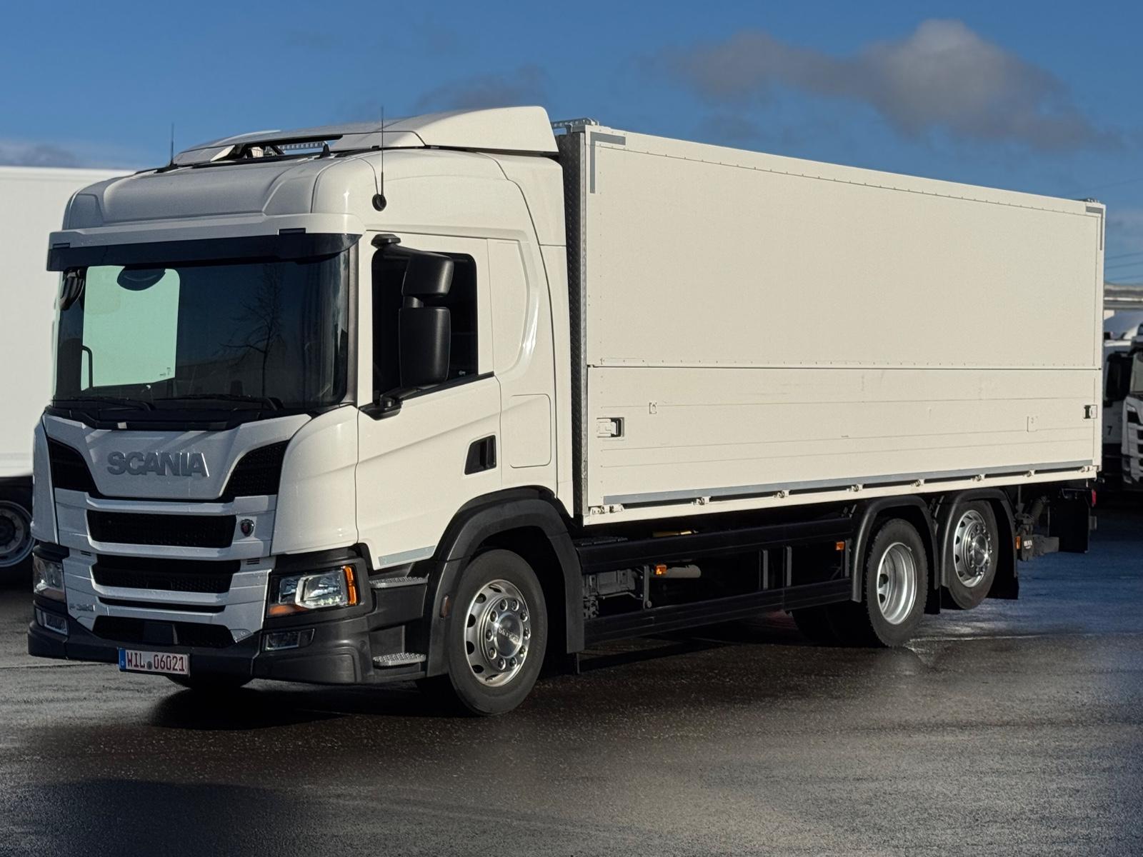 Scania P 320 / LBW  / LENKACHSE / 18 PAL