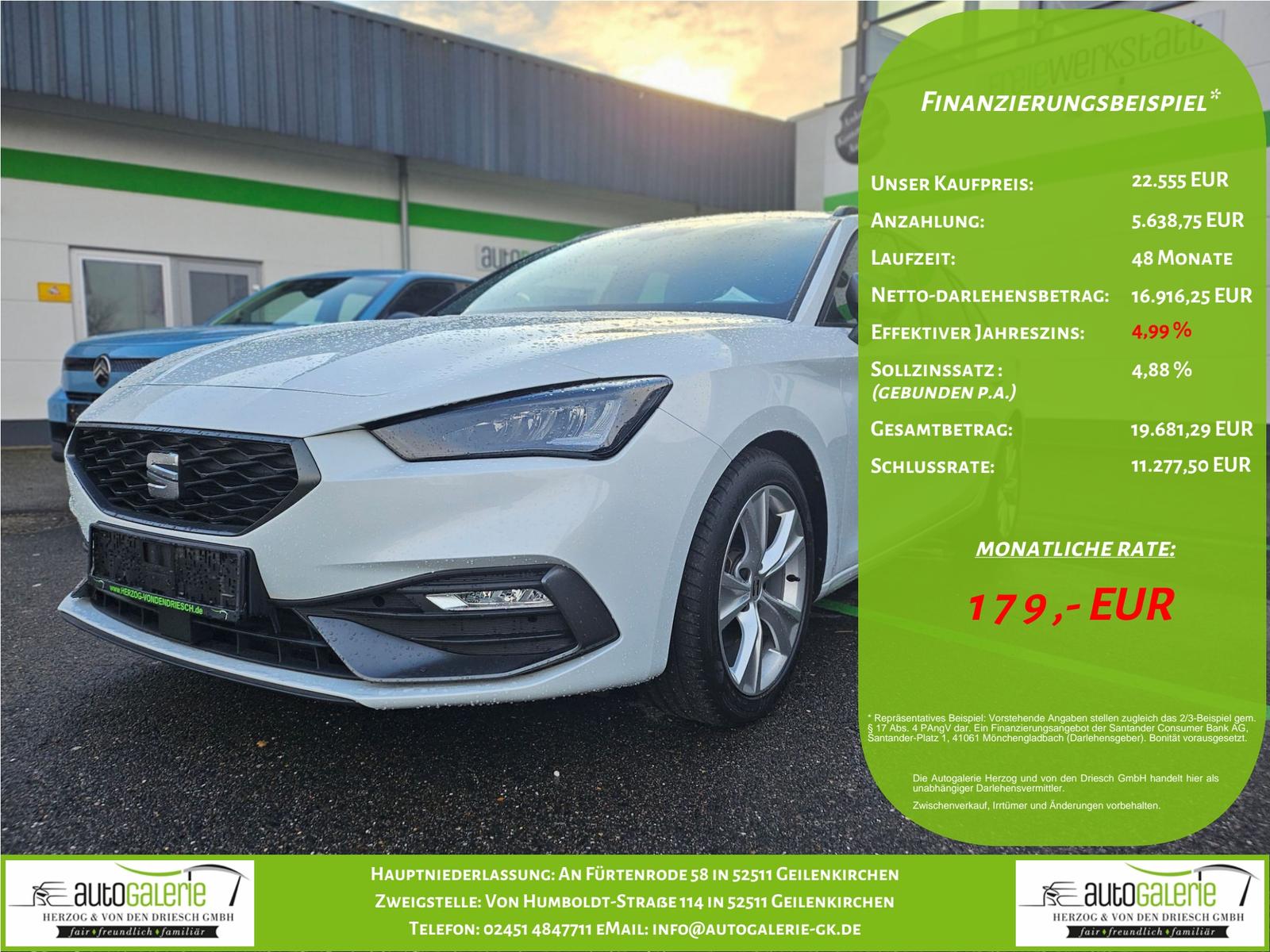 Seat Leon Sportstourer 1.5 eTSI ACT OPF DSG FR