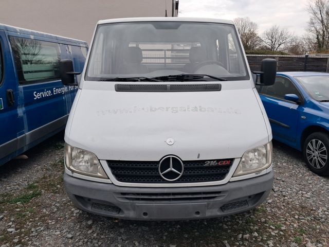 Mercedes-Benz Sprinter Pritsche Doka 216 CDI Orginalkilomete