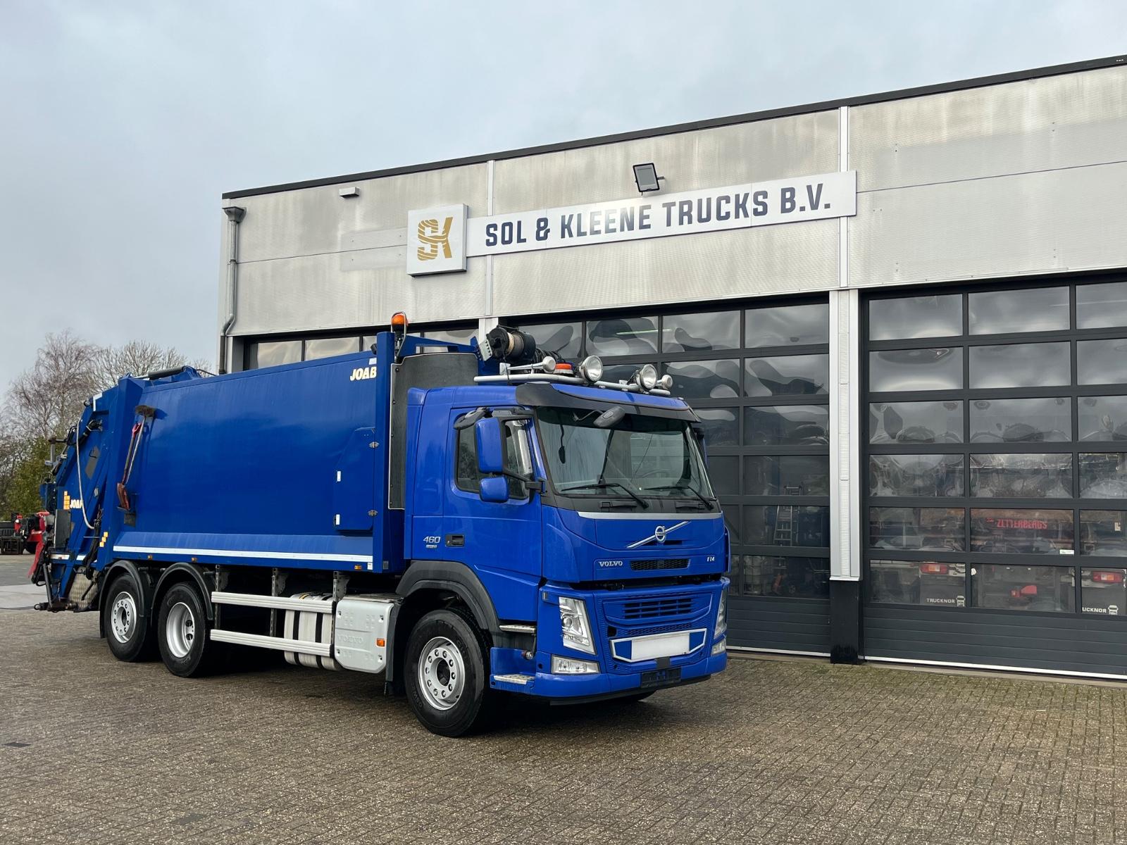 Volvo FM460 6x2 garbage mullwagen joab 1 room euro 6