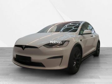 Tesla Model X Long Range FSD 100 KWh innen weiss