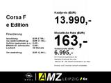 Opel Corsa F e Edition *inkl.Batteriezertifikat* - mit Elektro-Antrieb: mit Klimaautomatik, Batteriezertifikat