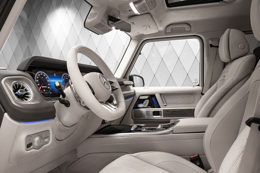 G 63 AMG BRABUS G700 MATT BLUE/BEIGE CARBON FULL - Bild 13
