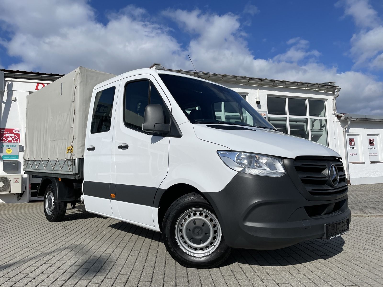 MERCEDES-BENZ Sprinter 217 CDI DOKA Pritsche+Plane+w.Extras!