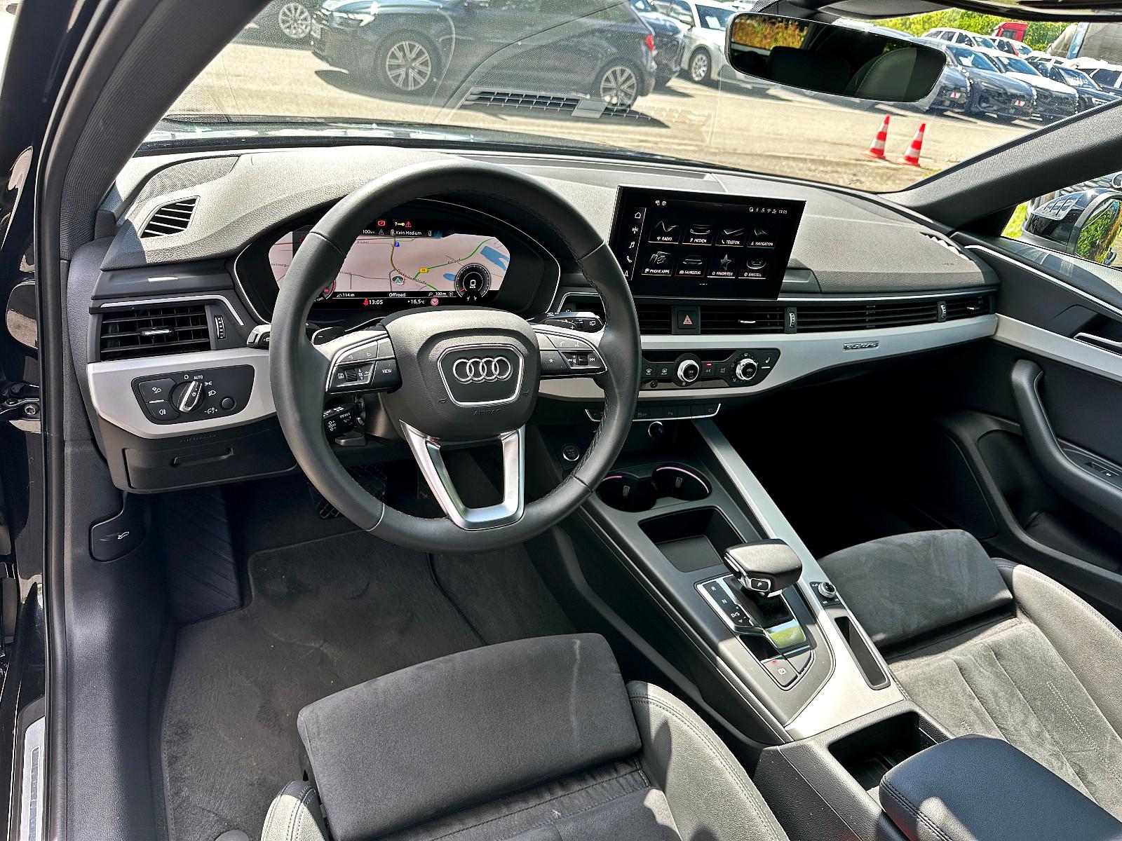 Audi A4 Avant 45TFSI qu S LINE BLACK PANO AHK MATRIX, миниатюра 9