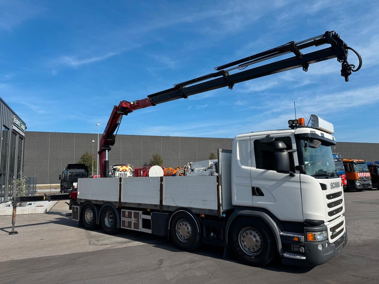 Scania G450 8x2*6 Euro 6 / Crane / Kran / HMF 2620 K5