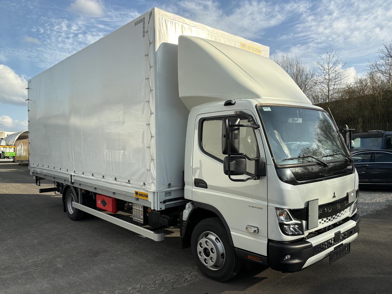 FUSO Canter 7C18 Bordwand Pritsche Plane