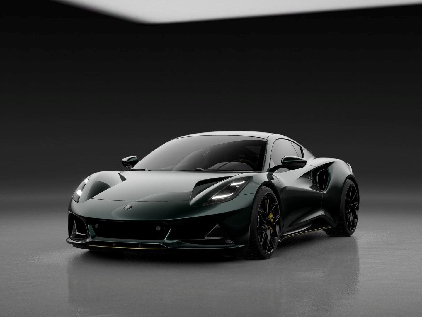 Lotus Emira V6 Racing Line Dark Verdant - by LOTUS HAE