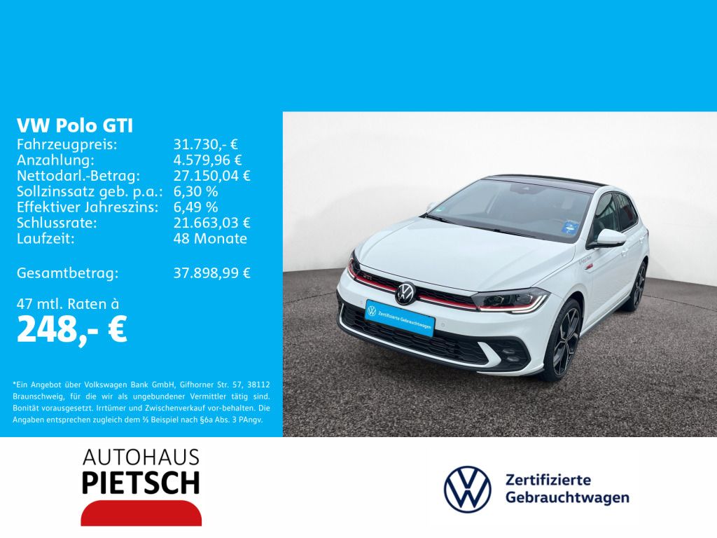 Volkswagen Polo GTI 2.0 TSI DSG Pano 18 Keyless foto 2