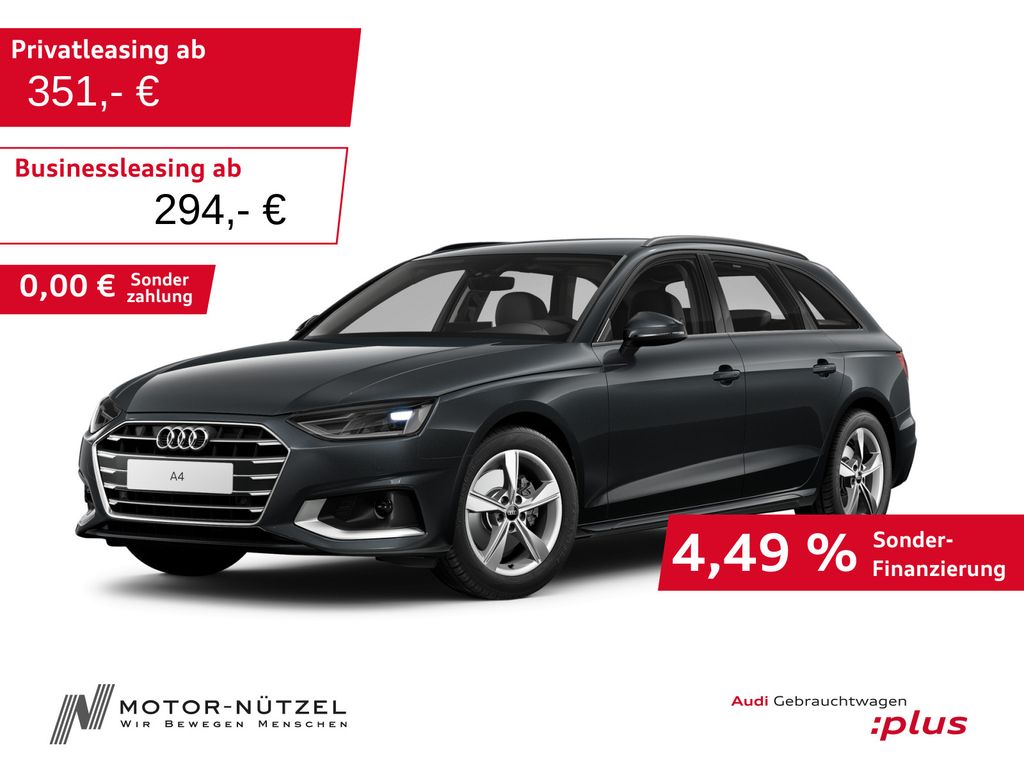 A4 Avant 35 TFSI S-TR ADVANCED NAV+2xPDC+ACC+SHZ