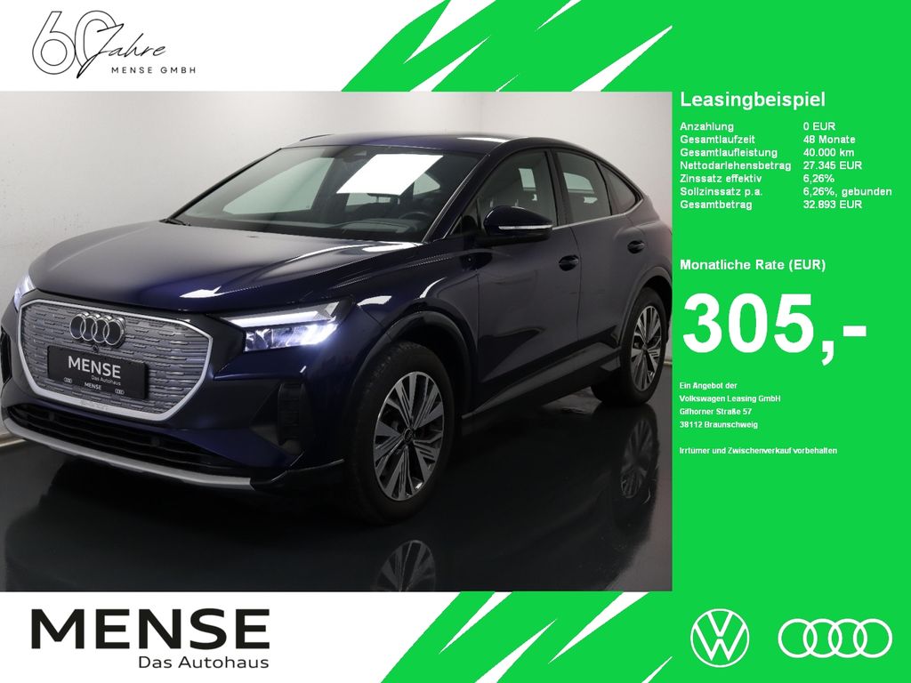 Audi Q4 Sportback e-tron 40 CarPlay|HUD|ACC|LED