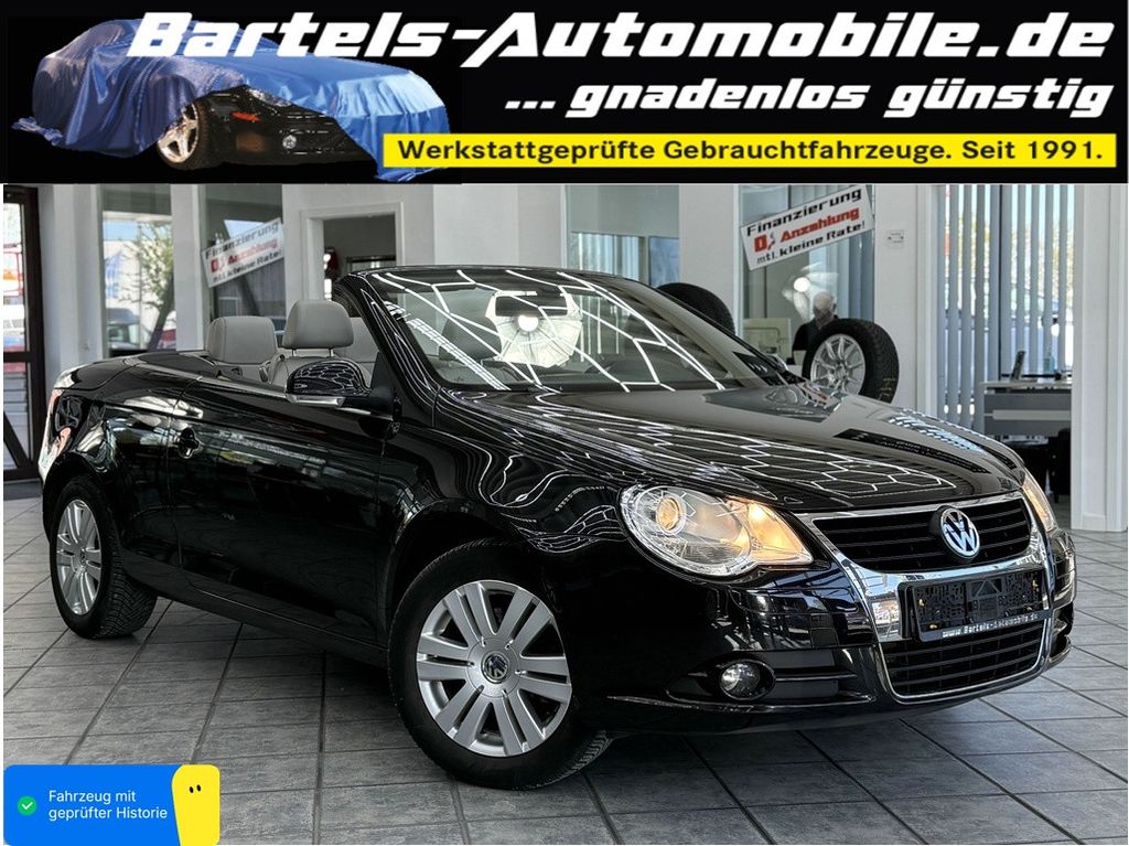 VW Eos 1.6, Sitzheiz., Klimaaut., El. Panoramadach