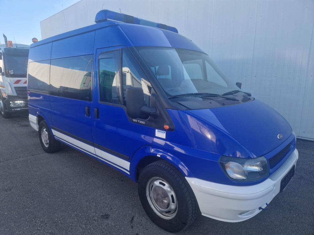 Ford Transit 125 T350 MTW THW Bus 9-Sitzer Klima AHK 