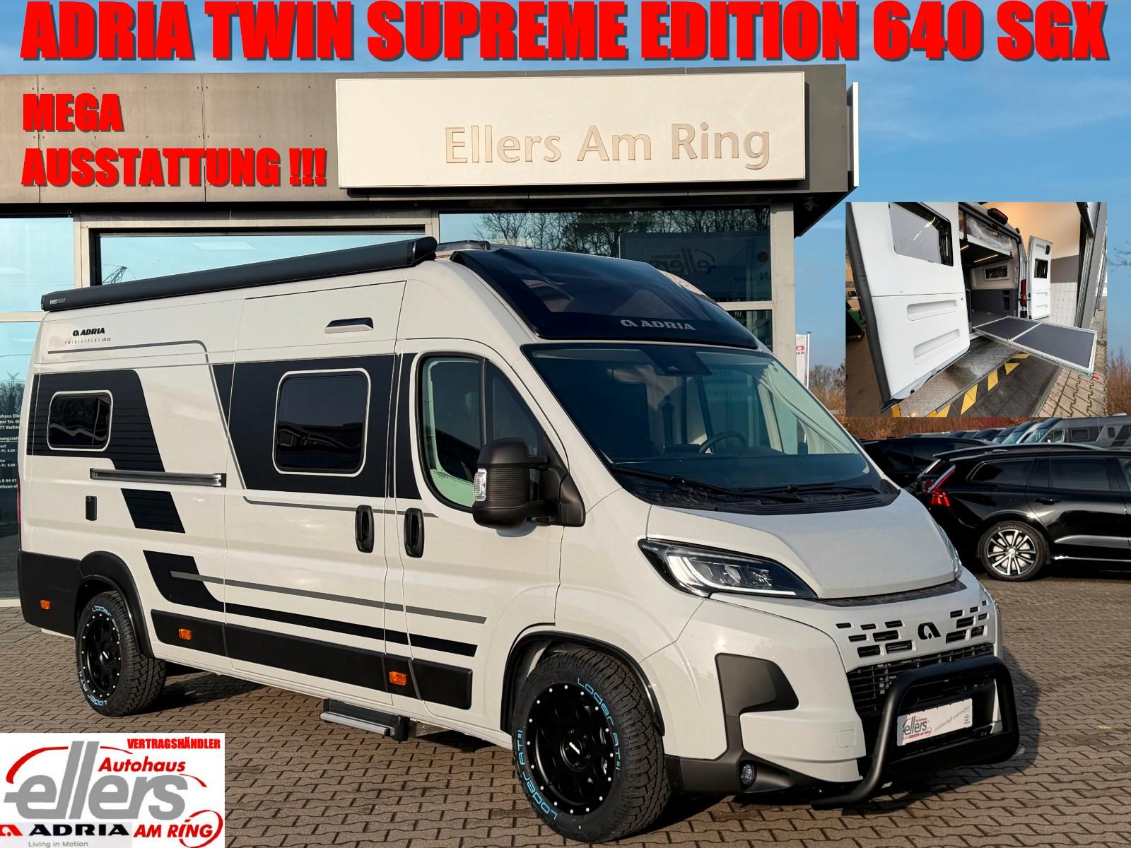 Adria TWIN SUPREME EDITION 640 SGX AUT LEDER DELTA 18