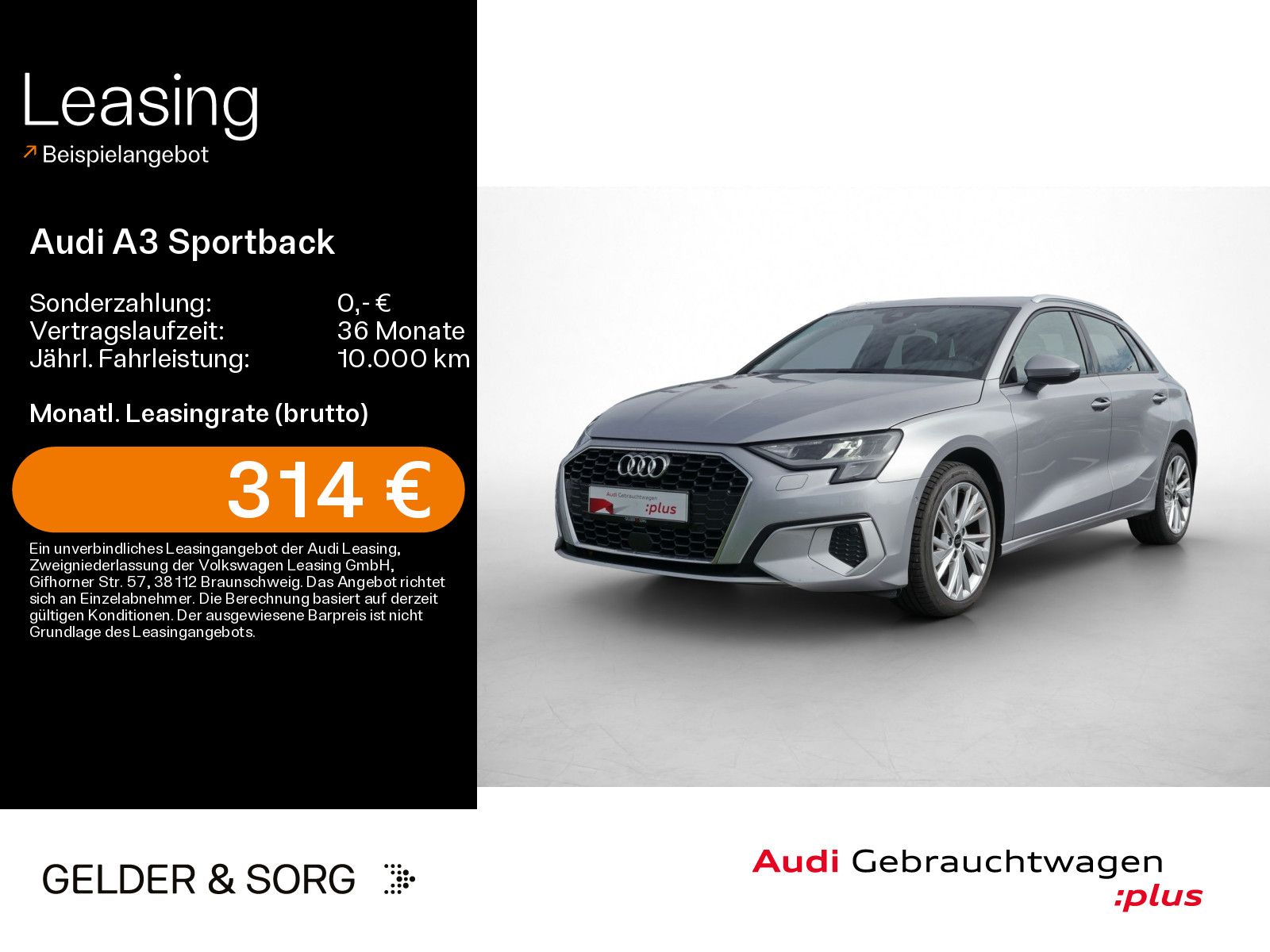 Audi A3 Sportback 35 TDI advanced RFK*Navi*GRA*Sound