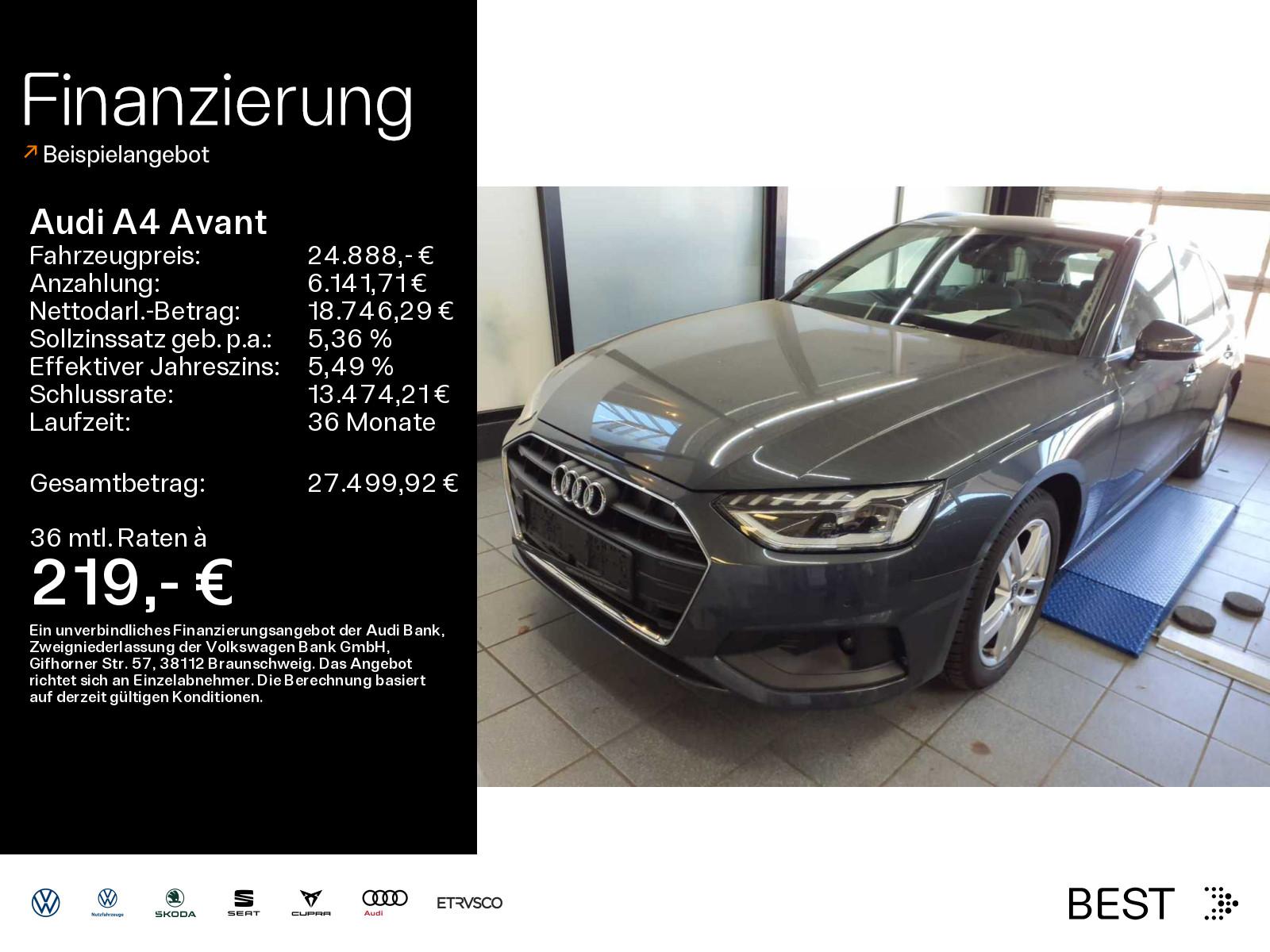 Audi A4 Avant 35 TFSI HUD, Kamera, Business, Navi