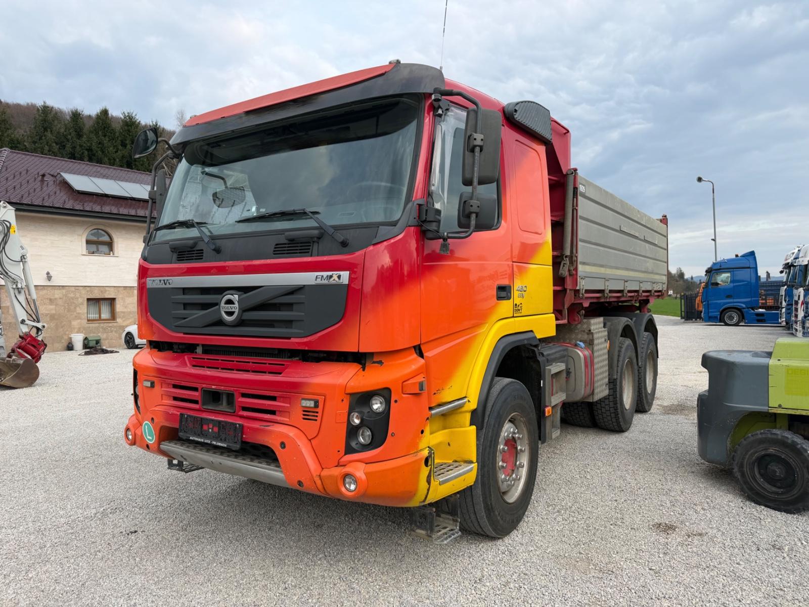 Volvo FMX 460 EEV 6X4 MEILLER KIPPER