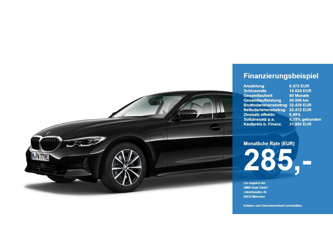 BMW 330e xDrive Sport Line LED ACC Hifi HUD RFK DAB