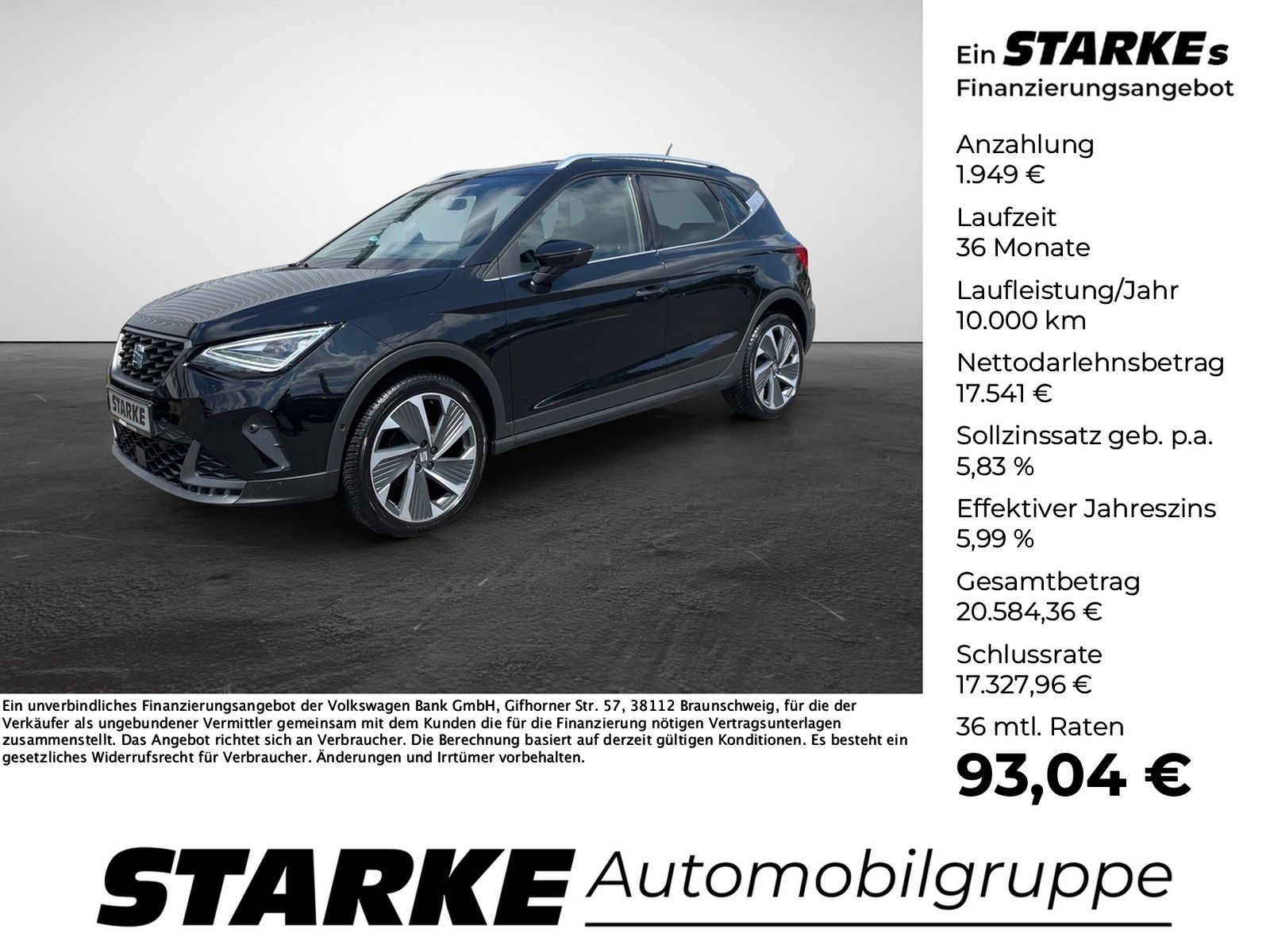 Seat Arona FR 1.0 TSI 6-Gang  Navi LED Kamera PDC LM 