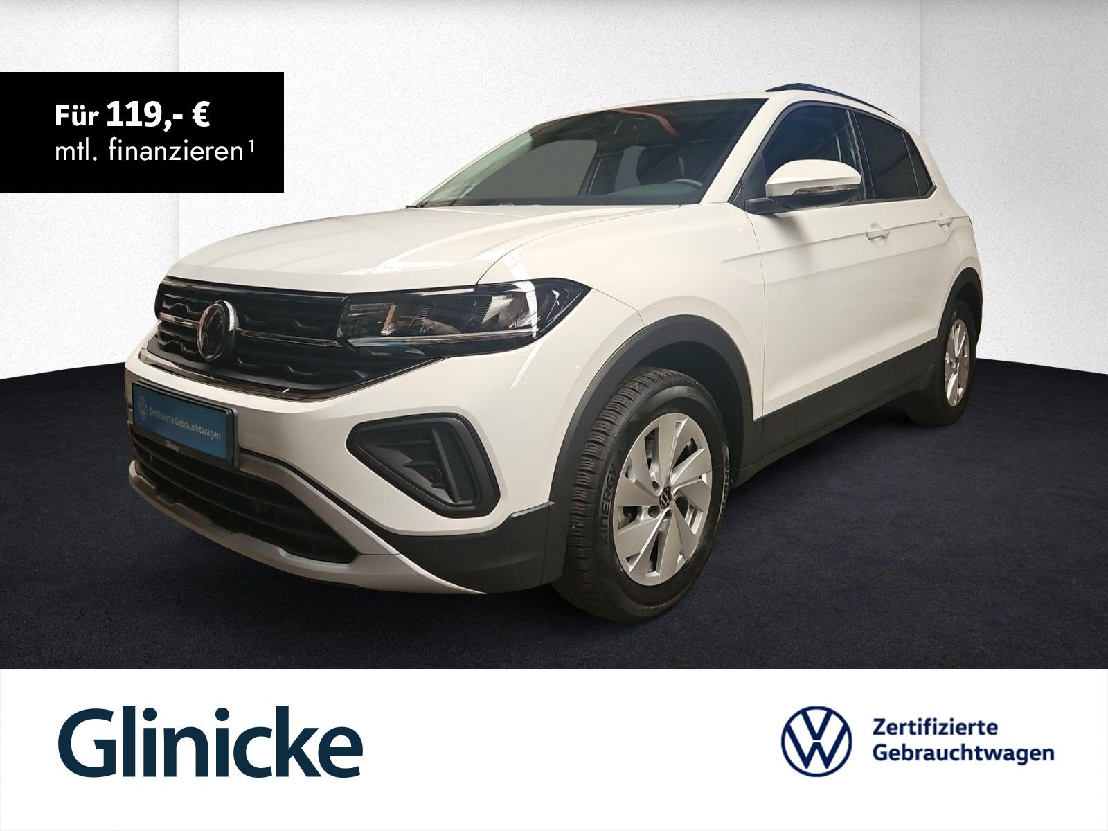Volkswagen T-Cross Life 1.0 TSI ACC+LED+Navi+AHK+SHZ+PDC+LM