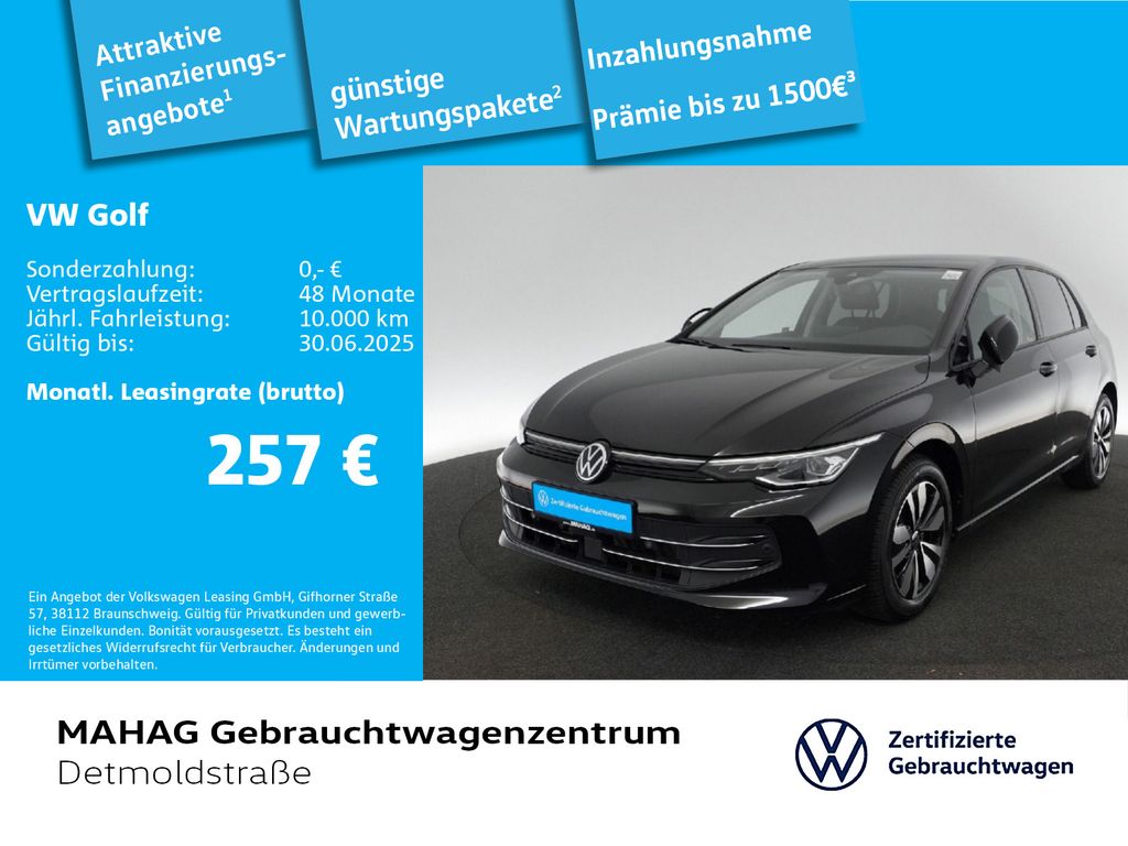 Volkswagen Golf VIII 1.5 TSI GOAL AHK Navi LED+ ACC 6-Gang