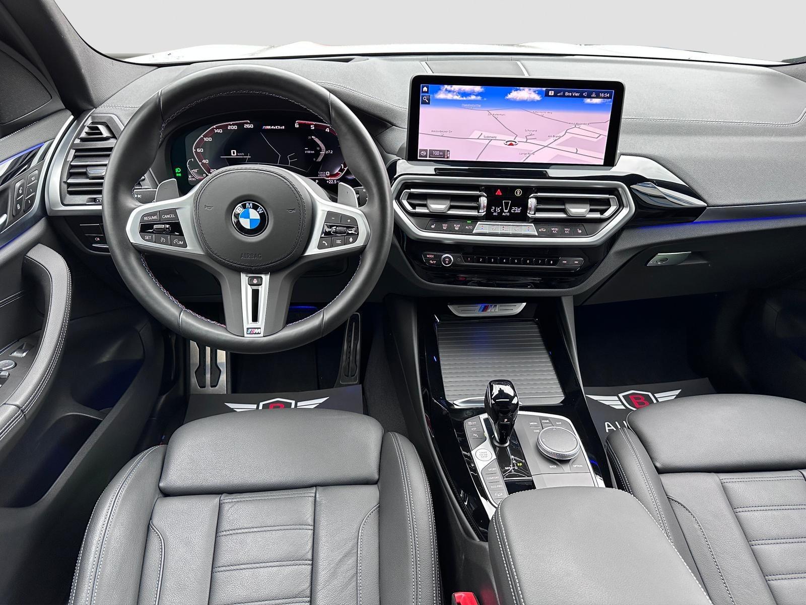 BMW X3 M40 d *VOLL*LASER/DAB/HiFi/360*/HUD/WLAN/PANO