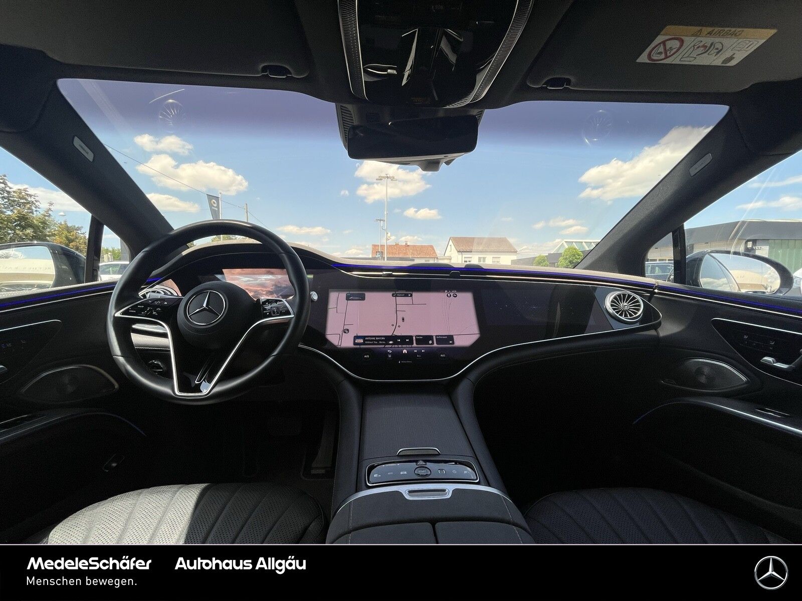 Mercedes-Benz EQS 580 4M Advanced Night 20 Hyper Pano AHK 360 foto 13