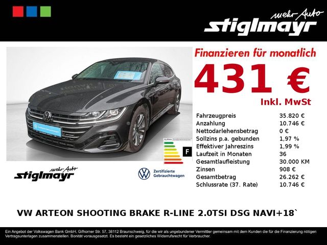 Volkswagen Arteon Shooting Brake R-line 2.0TSI DSG NAVI+18`