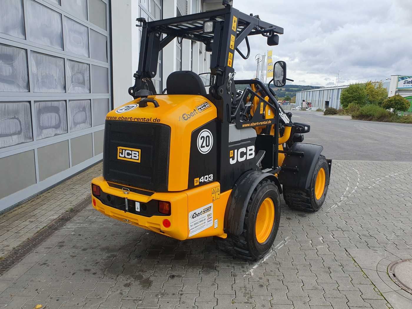 Fahrzeugabbildung JCB 403 / Schaufel + Gabel / nur 248h!