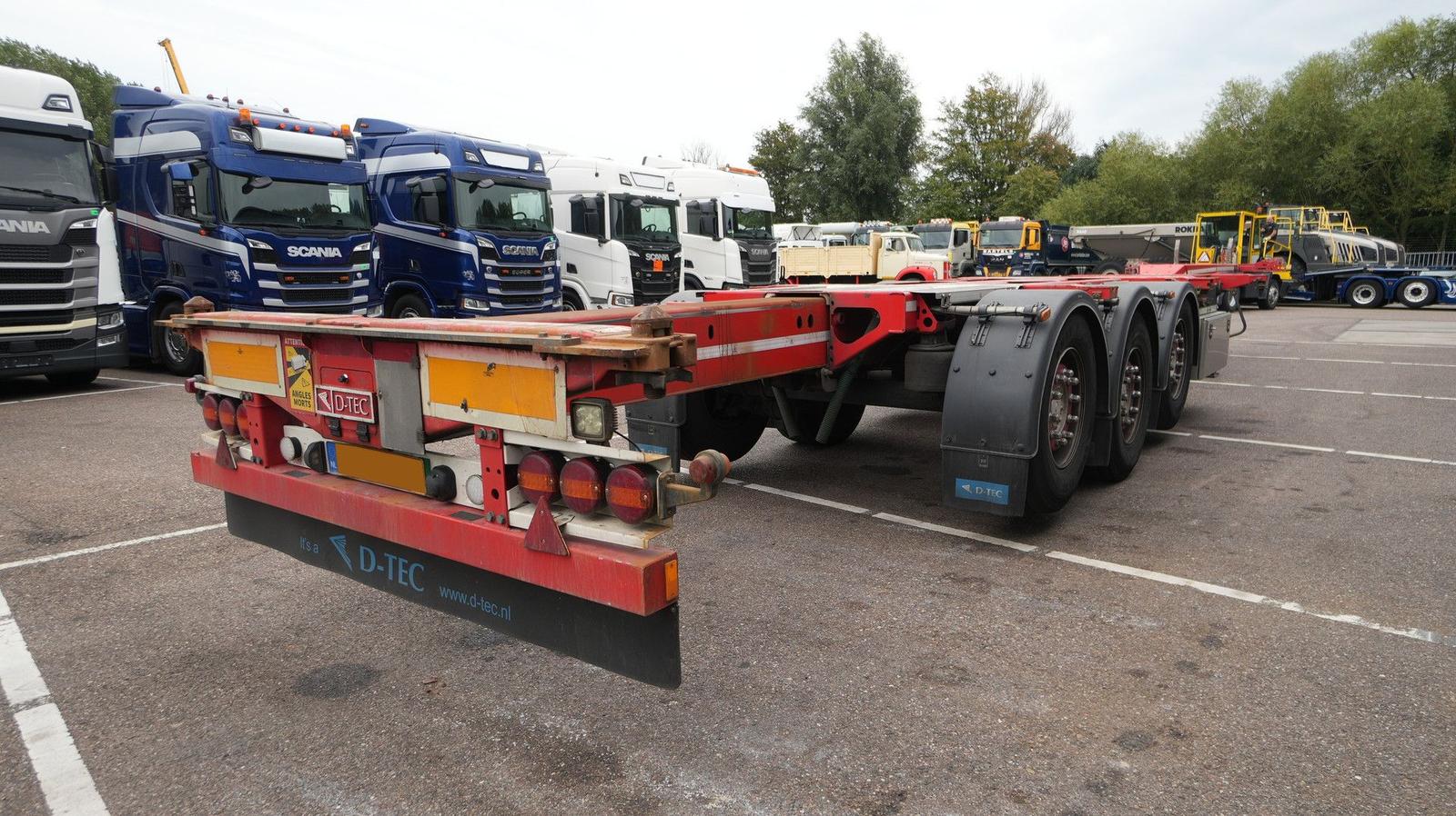 D-TEC VCC-01 FLEXITRAILER MULTI CONTAINER CHASSIS