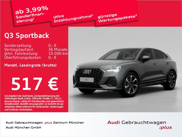 Audi Q3 Sportback 45 TFSI e S tronic S line ACC/Virtu