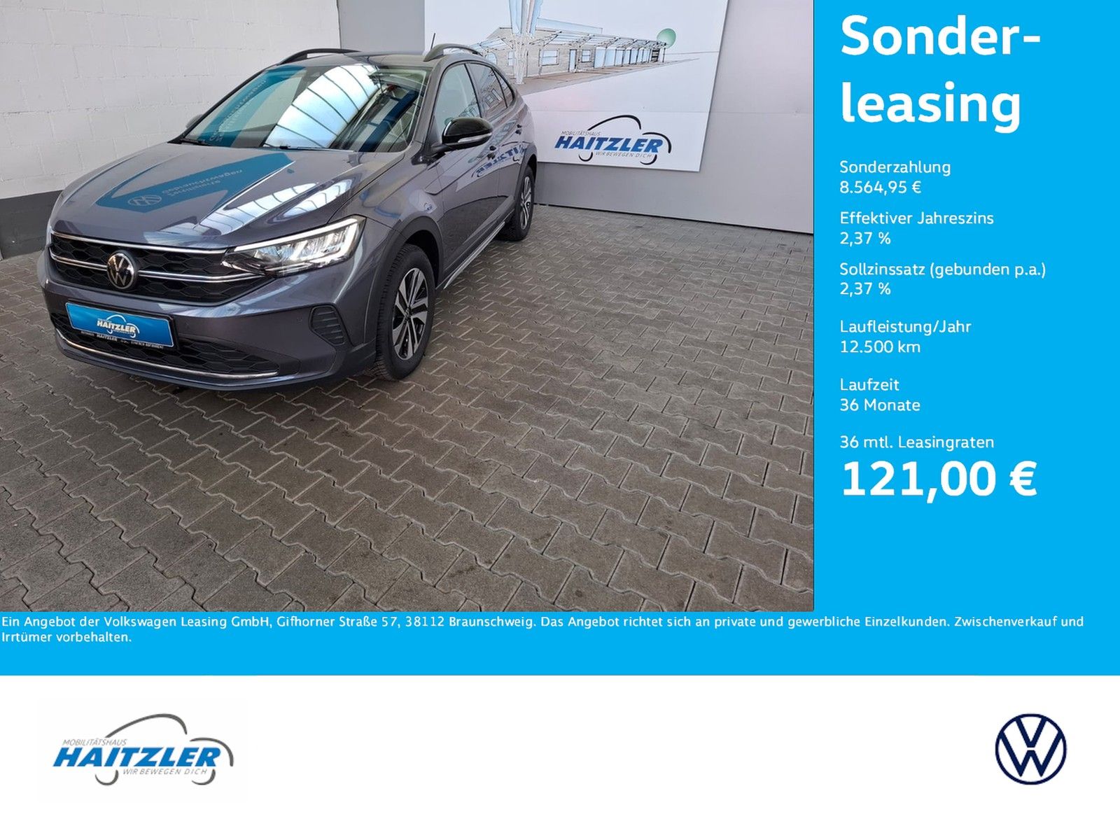 Fahrzeugabbildung Volkswagen Taigo Energy 1.0 TSI DSG +LED +ACC +TravelAssist