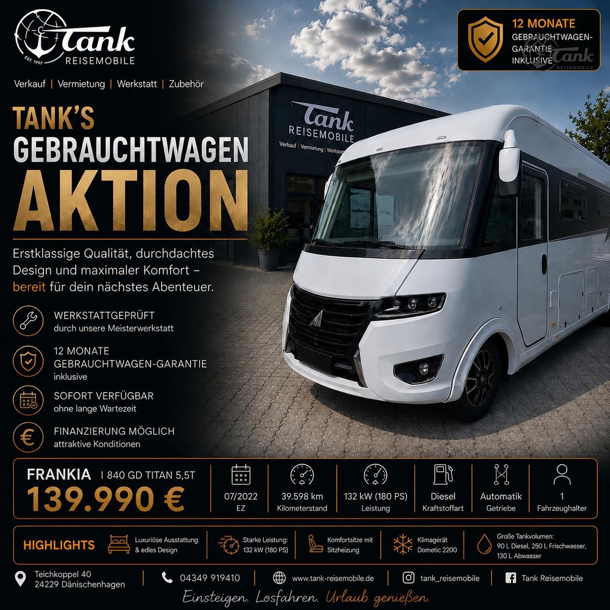 Frankia I 840 GD Titan 5,5t