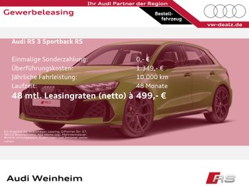 Audi Leasing Angebot: Audi RS 3 Sportback S tronic