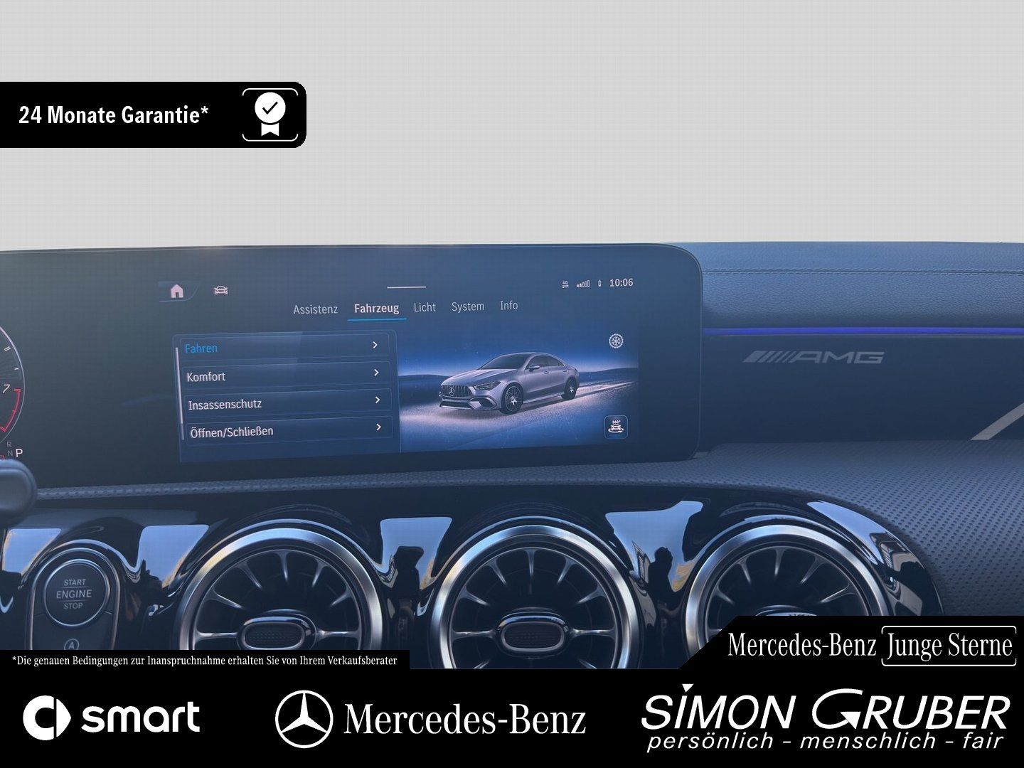 Fahrzeugabbildung Mercedes-Benz CLA 45 S Coupe AMG Night Pano HUD Burm Driver`s