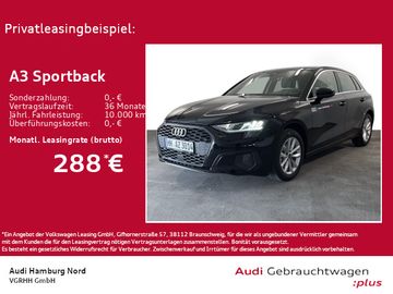 Audi Leasing Angebot: Audi A3 Sportback 30 TFSI Sitzhzg Sound LED PDC DAB