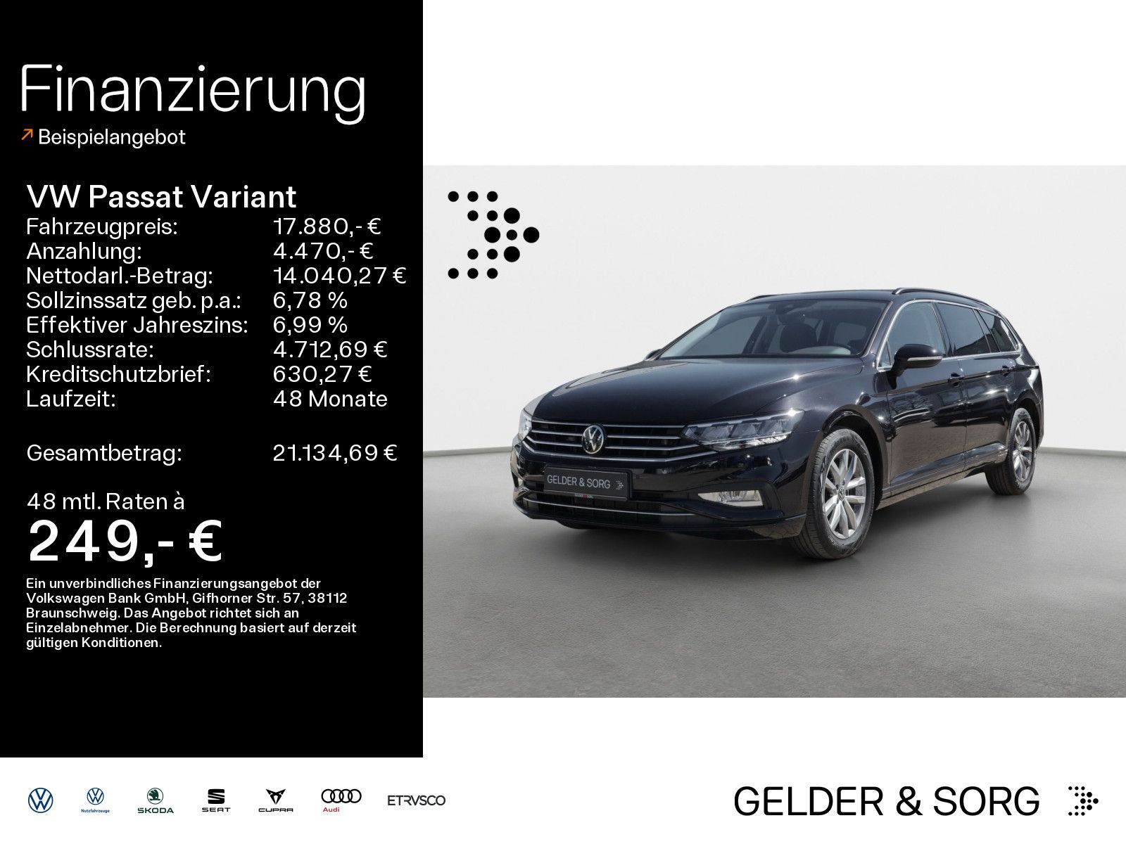 Volkswagen Passat Variant Business 2.0 TDI AHK*LED*RFK*ACC