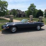 Jaguar E-Type - blaue Jaguar E-Type