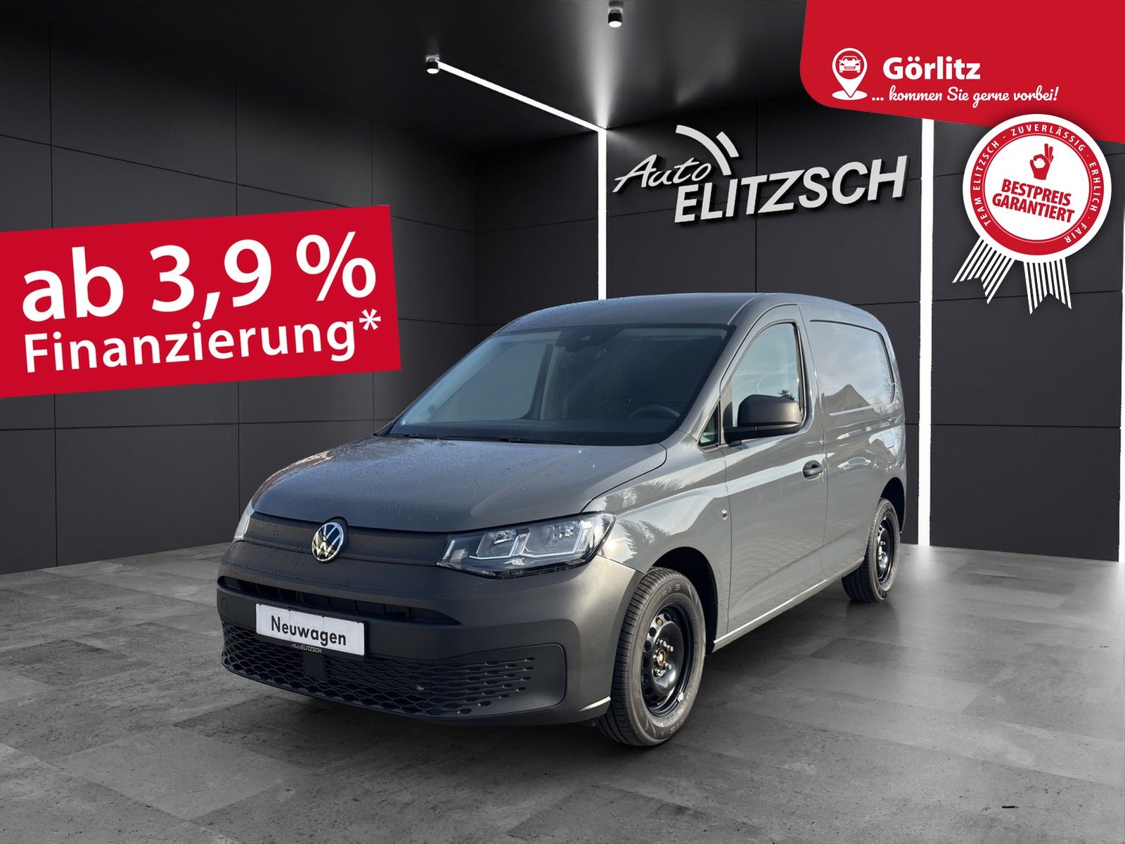 Fahrzeugabbildung Volkswagen Caddy Kasten TDI KLIMA PDC GRA VORB. AHK