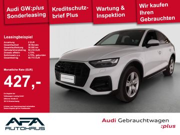 Audi Leasingangebot: Audi Q5 Sportback 45 TFSI Advanced qu. AHK*Matrix*360
