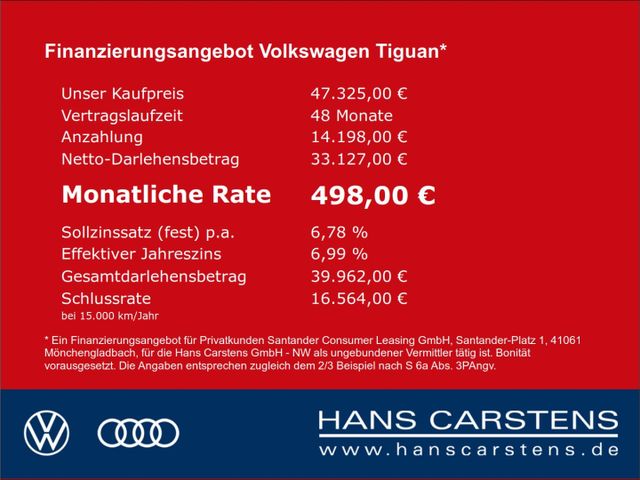 Volkswagen Tiguan 1,5 l eTSI Goal OPF DSG AHK Navi