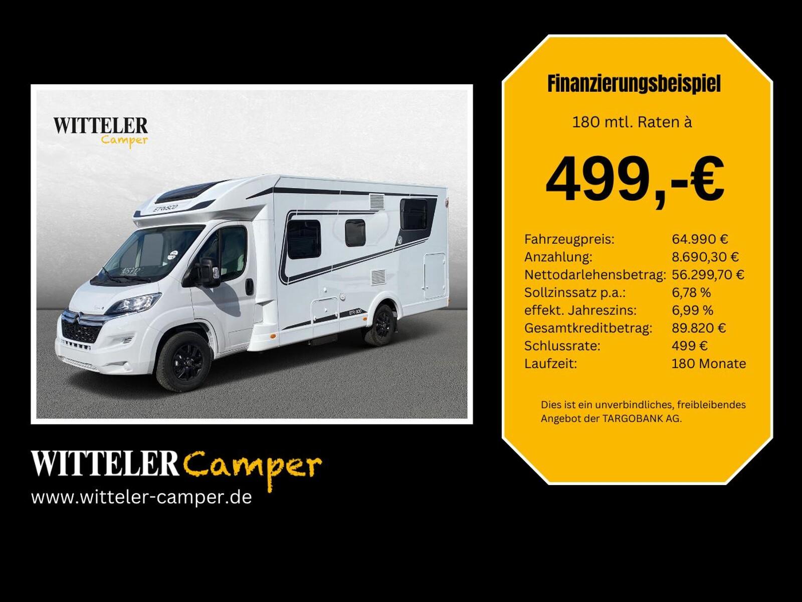 Etrusco T 7300 SB TypeX*DesignPaket*KomfortPaket*Markise