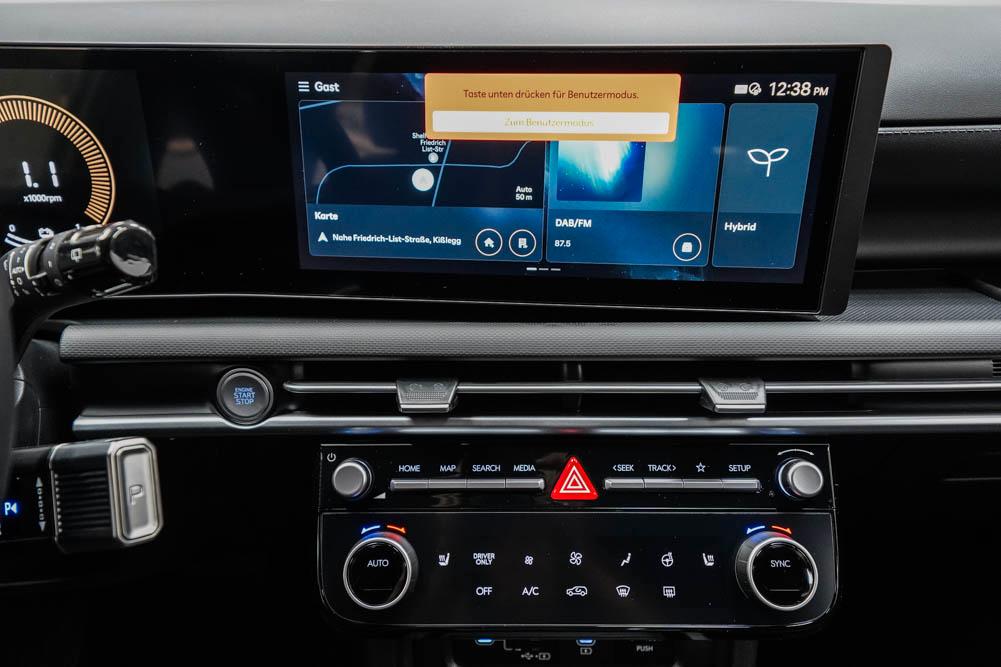 Hyundai TUCSON 1,6 T HEV AT Black Line LAGER, миниатюра 15