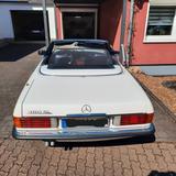 Mercedes-Benz SL 380 - weiße Mercedes-Benz SL 380