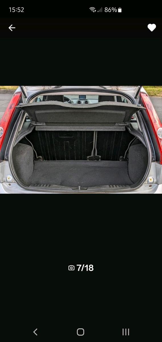 Ford Fiesta 2008 — interior