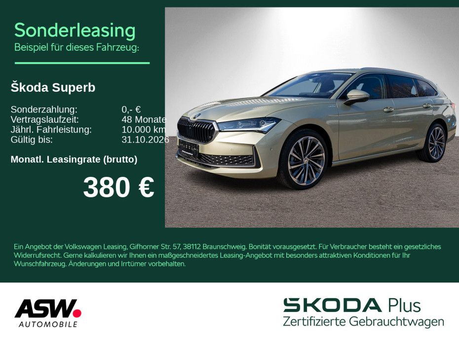 Skoda Superb Combi L&K 2.0TDI DSG LED NAVI PANO VC AHK