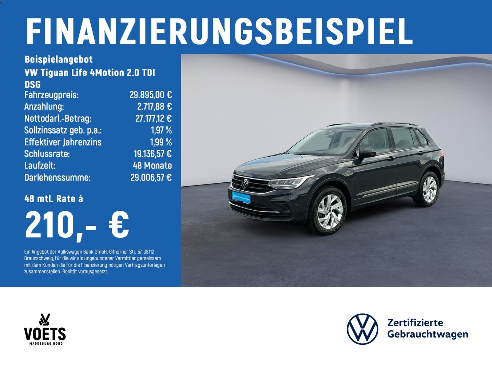 Volkswagen Tiguan Life 4Motion 2.0 TDI DSG LED NAVI SHZ PDC foto 1