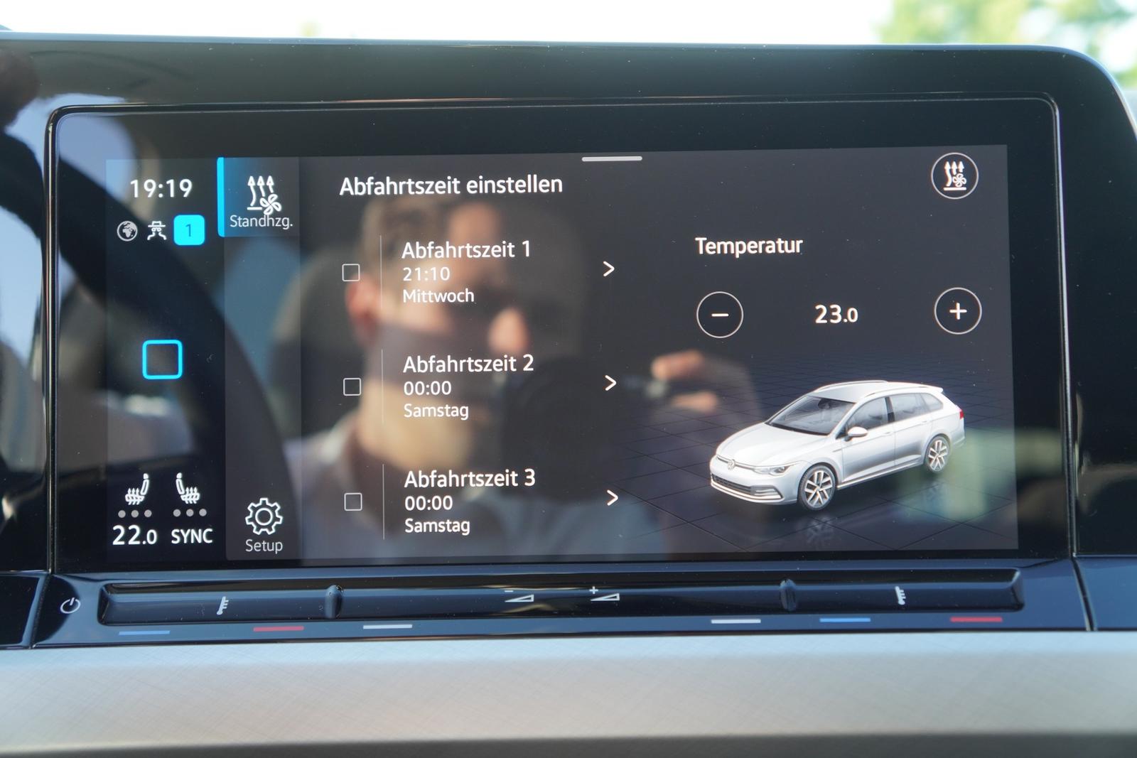 Volkswagen Golf VIII Variant 2.0 TDI DSG Life Standheizung, миниатюра 19